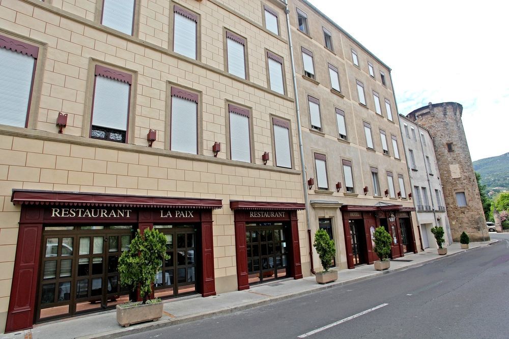 Logis Hotel Restaurant De La Paix Lodève Εξωτερικό φωτογραφία