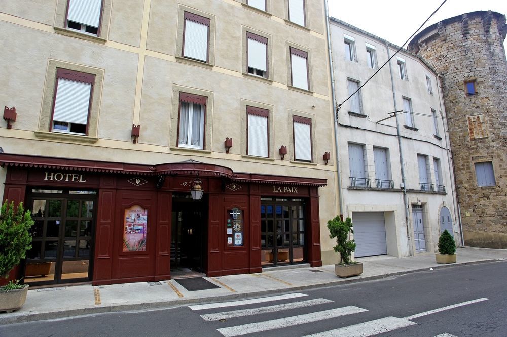 Logis Hotel Restaurant De La Paix Lodève Εξωτερικό φωτογραφία